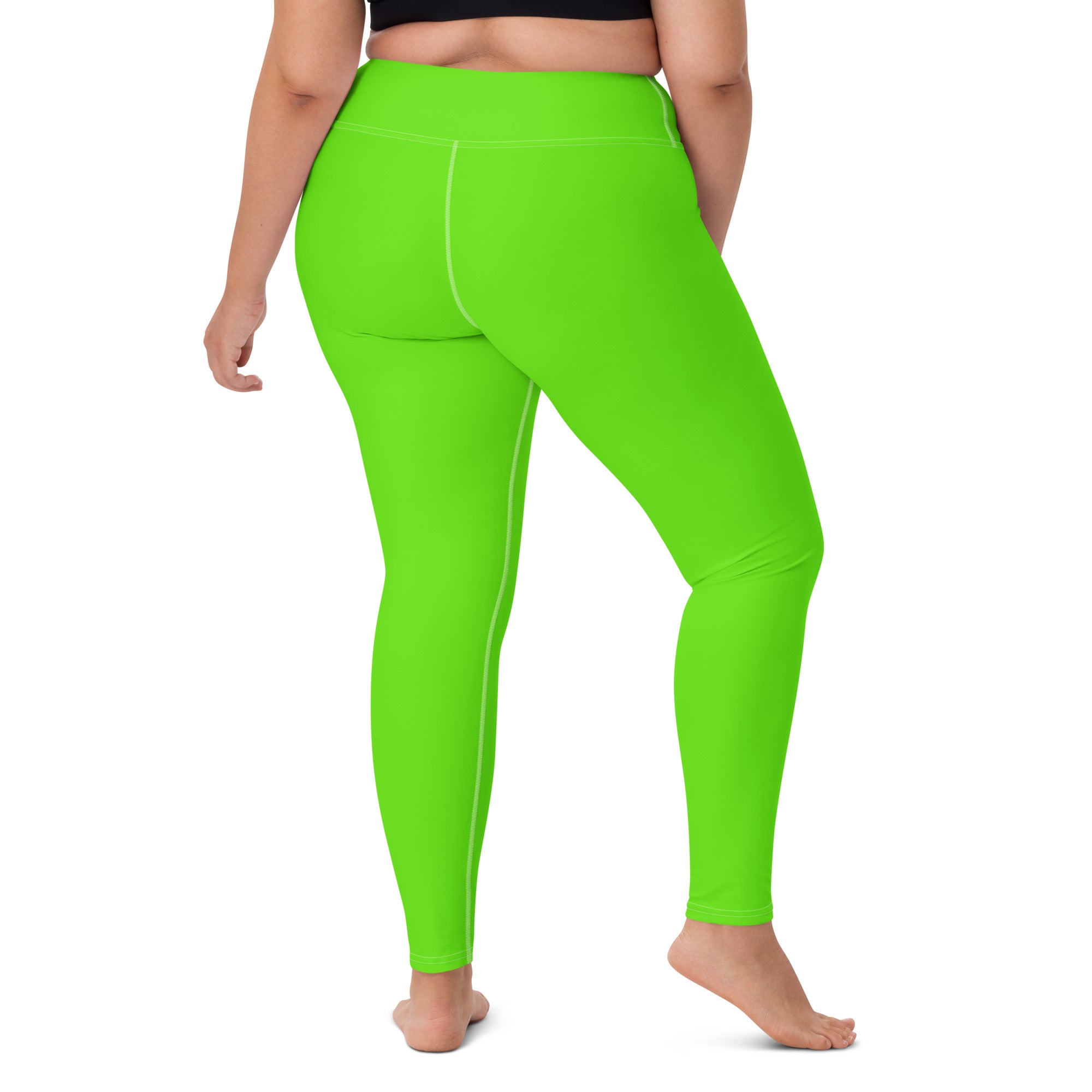 Neon Lime Yoga Leggings